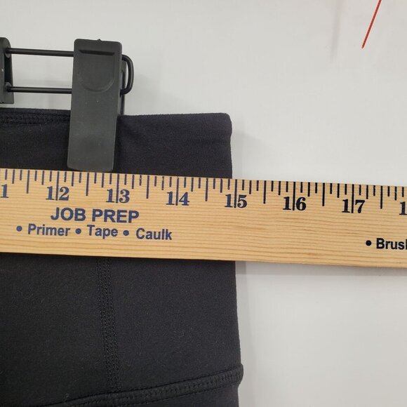 Zella Full Length High Waisted Leggings Pants Women Size Large Strappy Hem - Picture 12 of 15